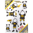 Iowa Hawkeyes Family Decal Set Small
